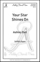 Your Star Shines On SATB choral sheet music cover